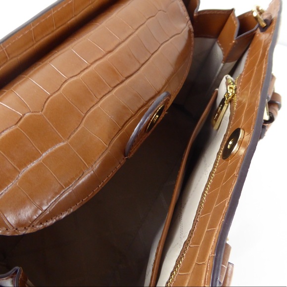 Michael Kors Zoe Satchel & Jet Set Wallet Set NWT - Picture 9 of 16